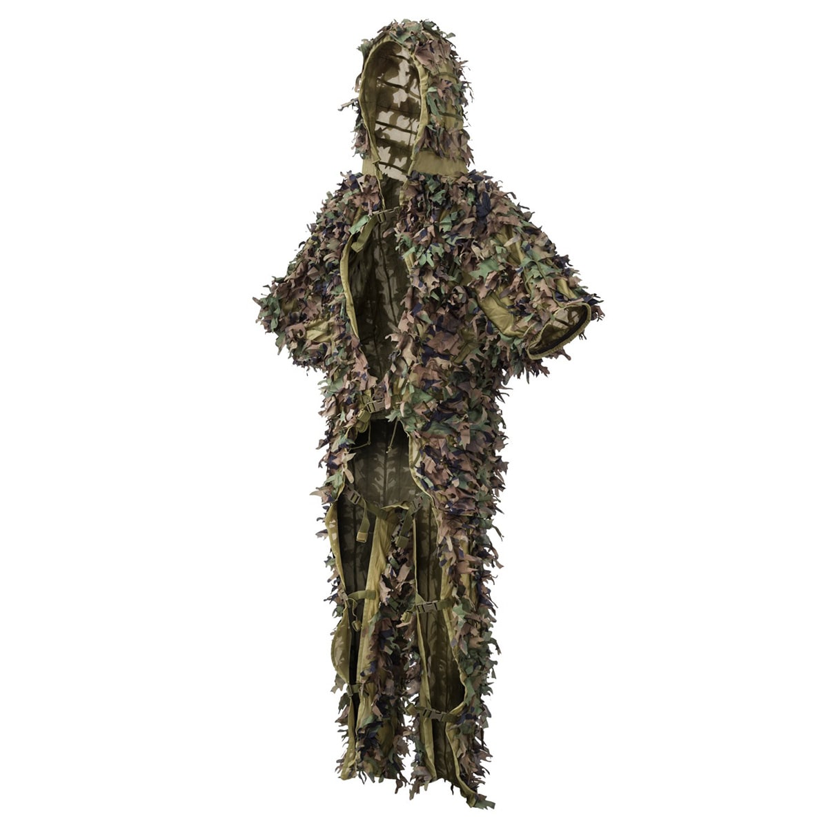 Costum de camuflaj Helikon Leaf Ghilie Set - US Woodland