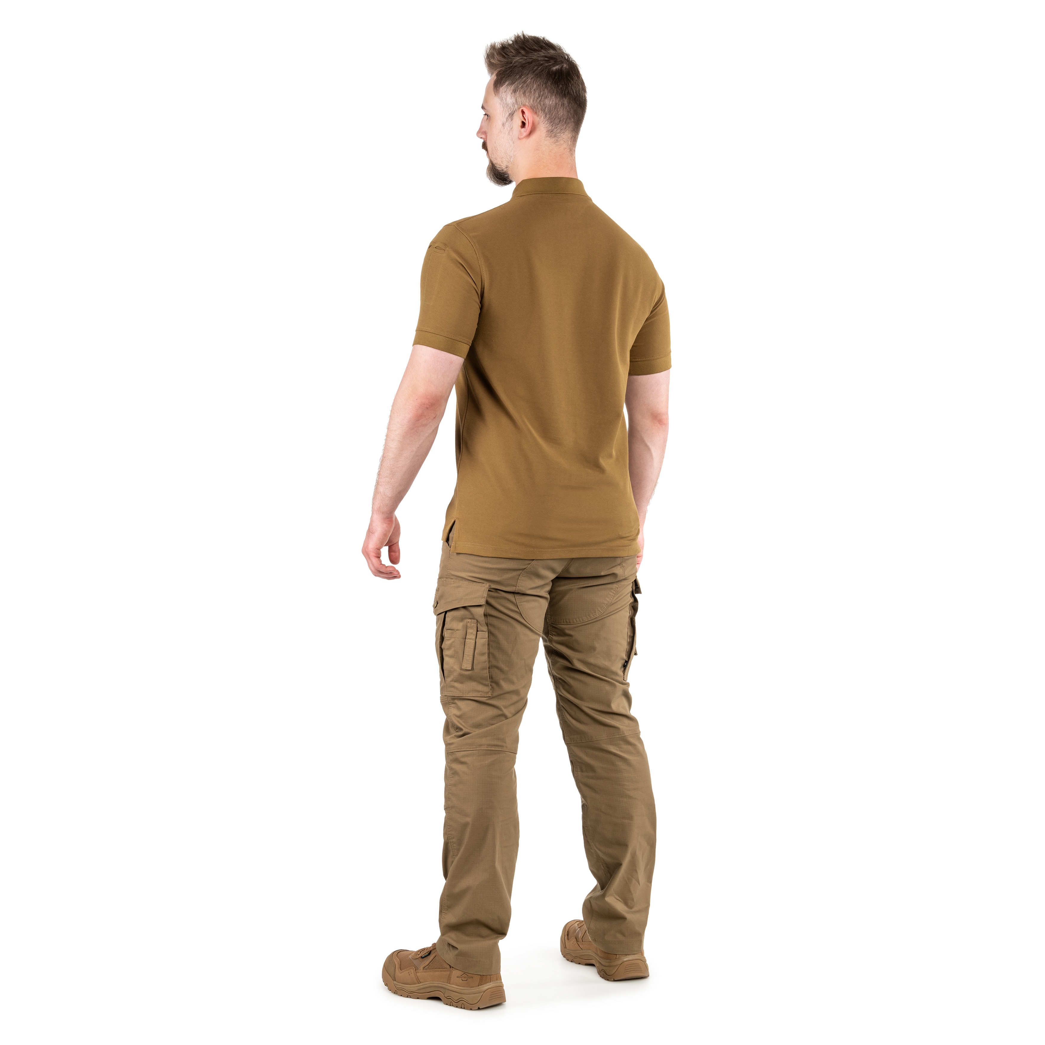 Tricou polo Highlander Stoirm Professional Tactical PC-01 - Coyote Tan