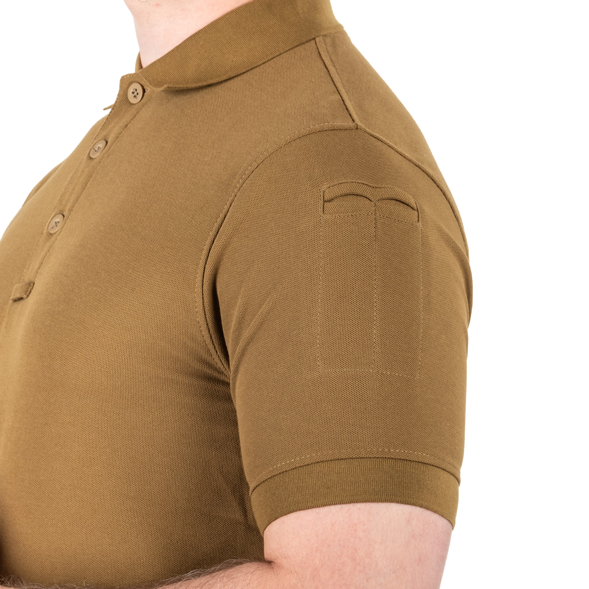 Tricou polo Highlander Stoirm Professional Tactical PC-01 - Coyote Tan