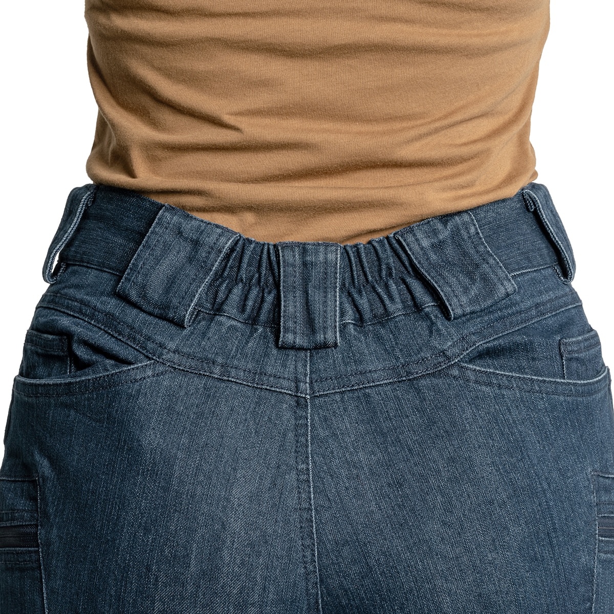 Pantaloni de damă Helikon Women's UTP Resized Denim Strech - Marine Blue