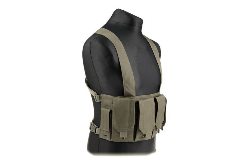 Vestă tactică GFC tip Chest Rig - Olive