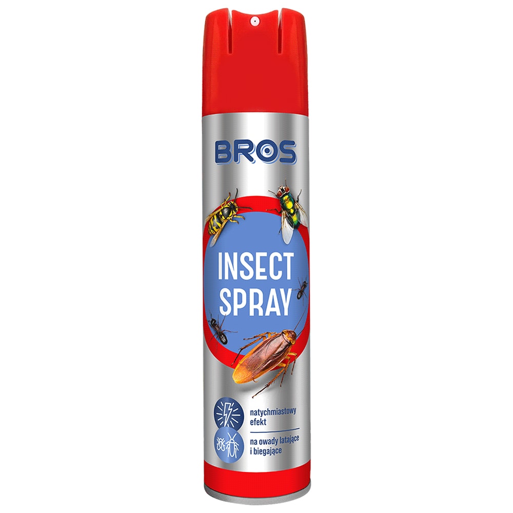 Spray Bros Insect Spray  pentru insecte alergătoare și zburătoare 300 ml