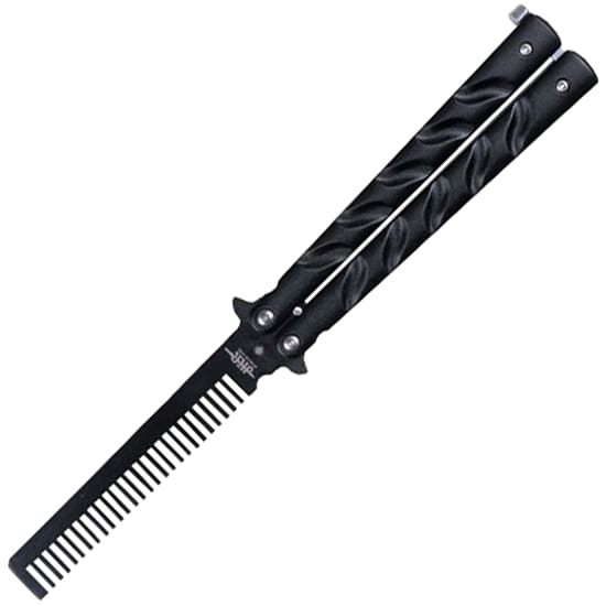 Pieptene pliabil tip fluture Joker Comb - Black