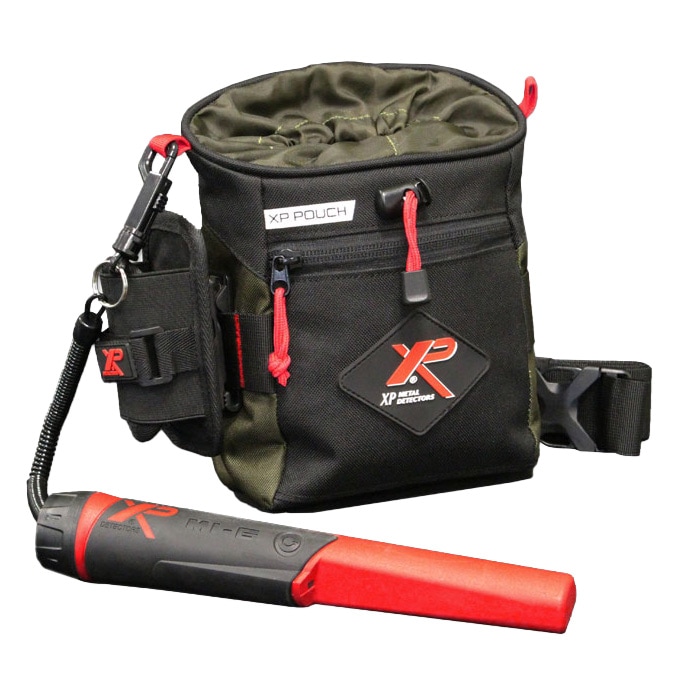 Geantă de transportat obiecte descoperite XP Metal Detectors - Green/Black