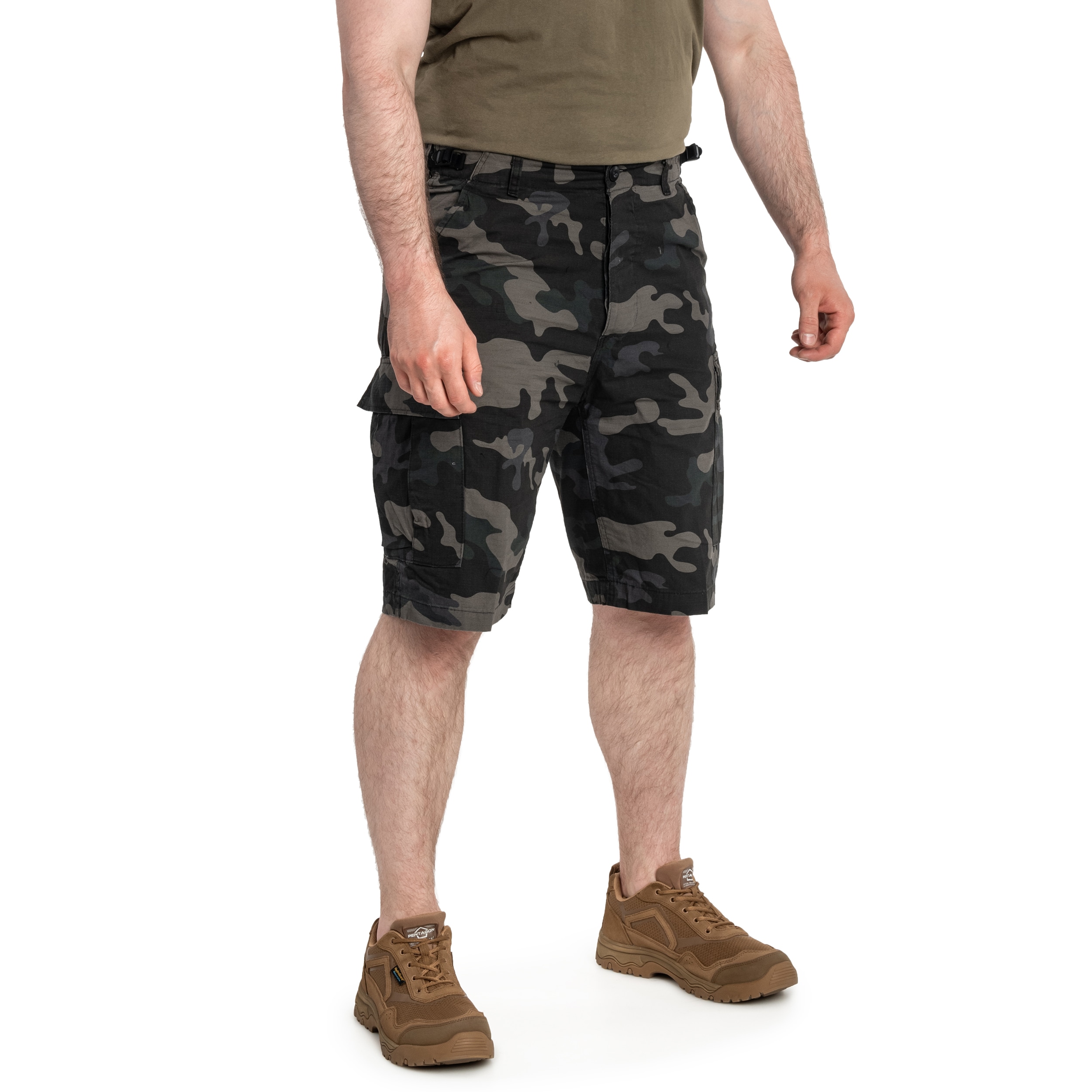 Pantaloni scurți Brandit BDU Rip-Stop - Dark Camo