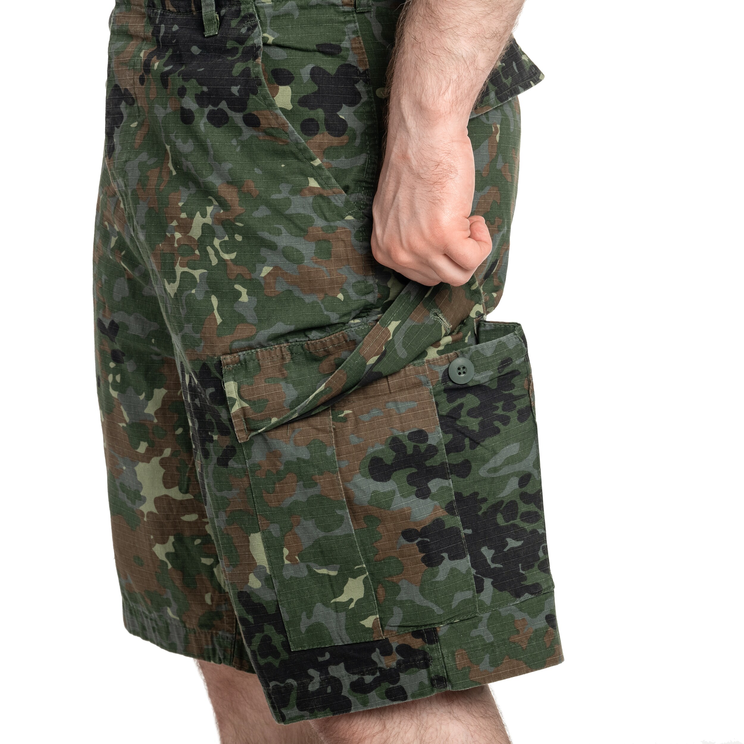 Pantaloni scurți Brandit BDU Rip-Stop - Flecktarn