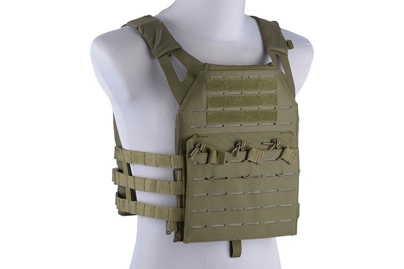 Vestă tactică tip Jump Laser-Cut - Olive