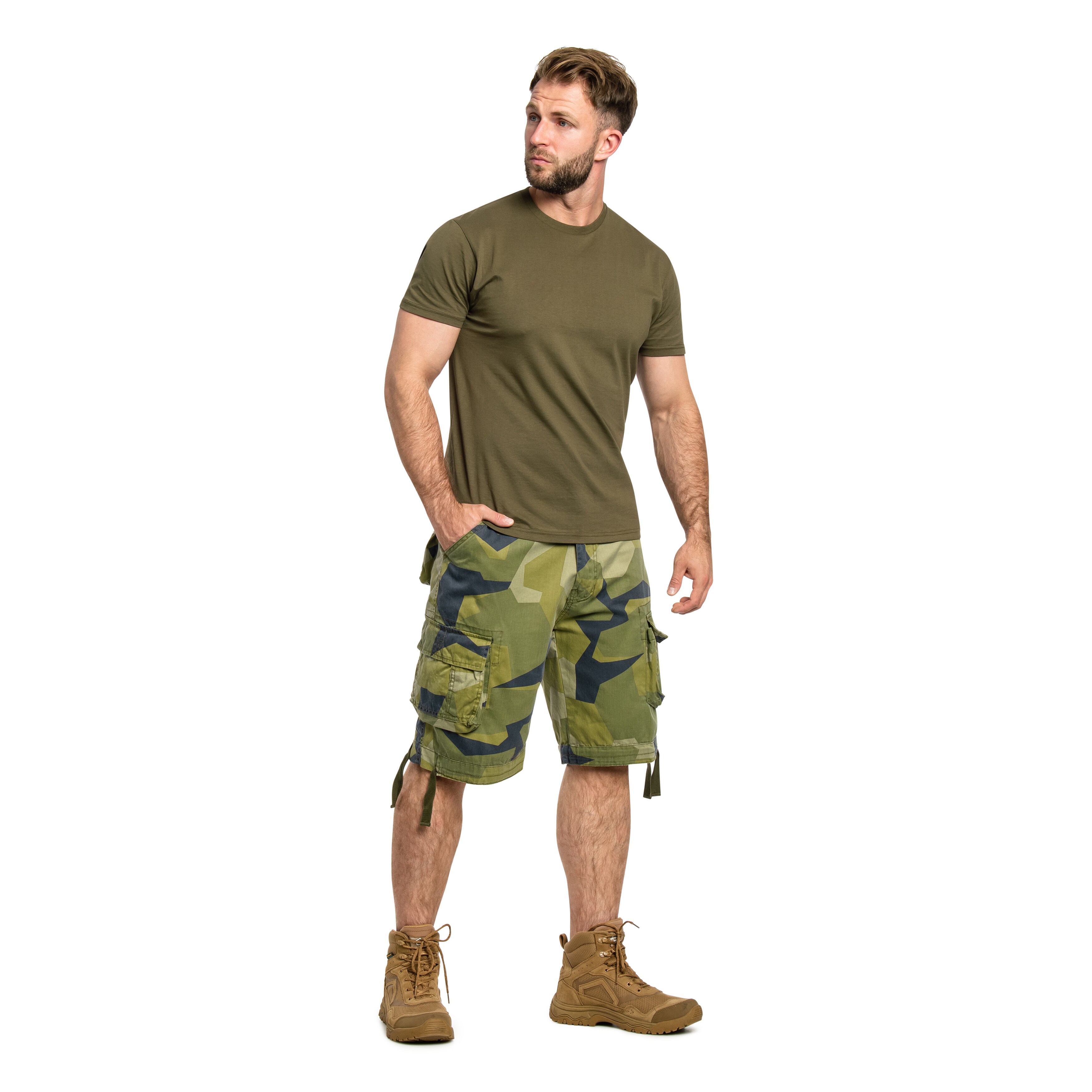 Pantaloni scurți Brandit Urban Legend - Swedish Camo