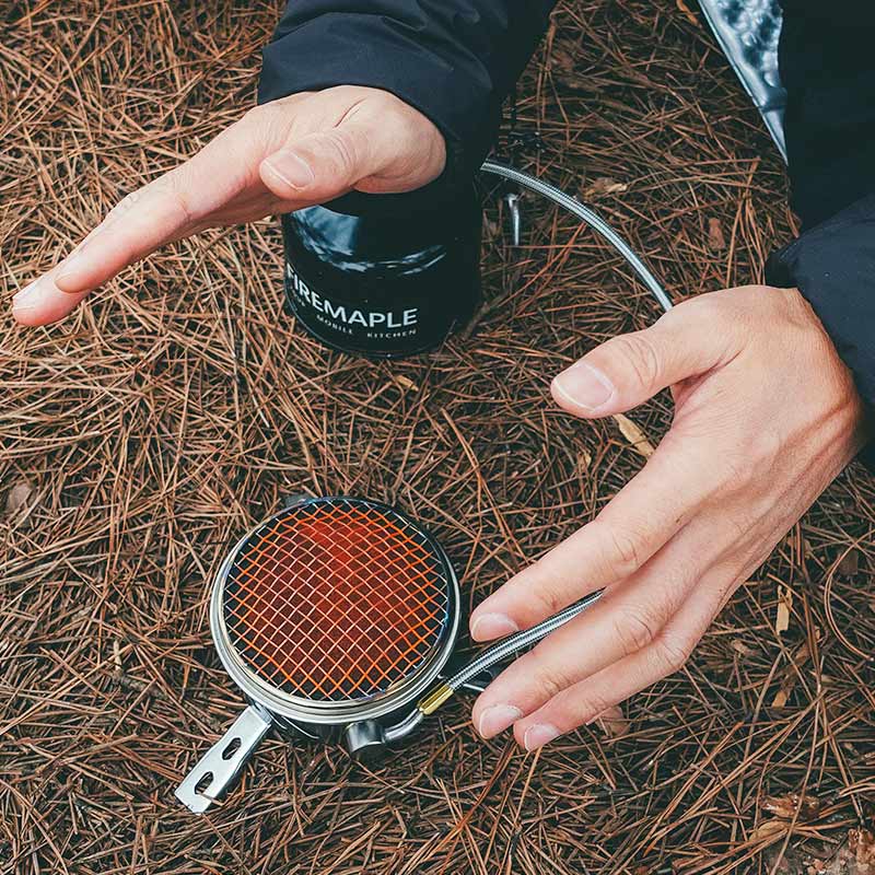 Arzător pentru camping Fire Maple Mars Radiant System - Blue