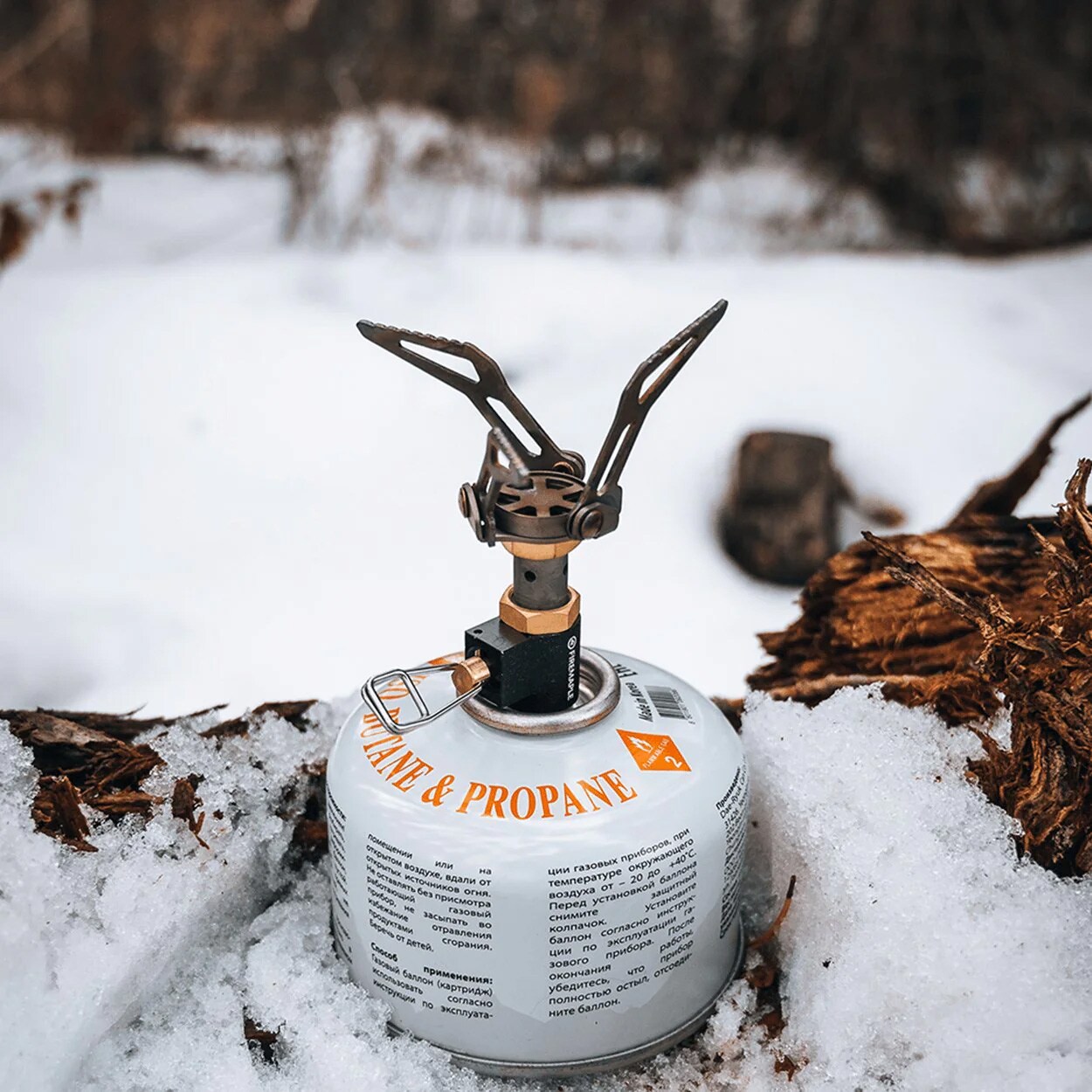 Arzător de drumeție pliabil Fire Maple FMS-300 - Titanium