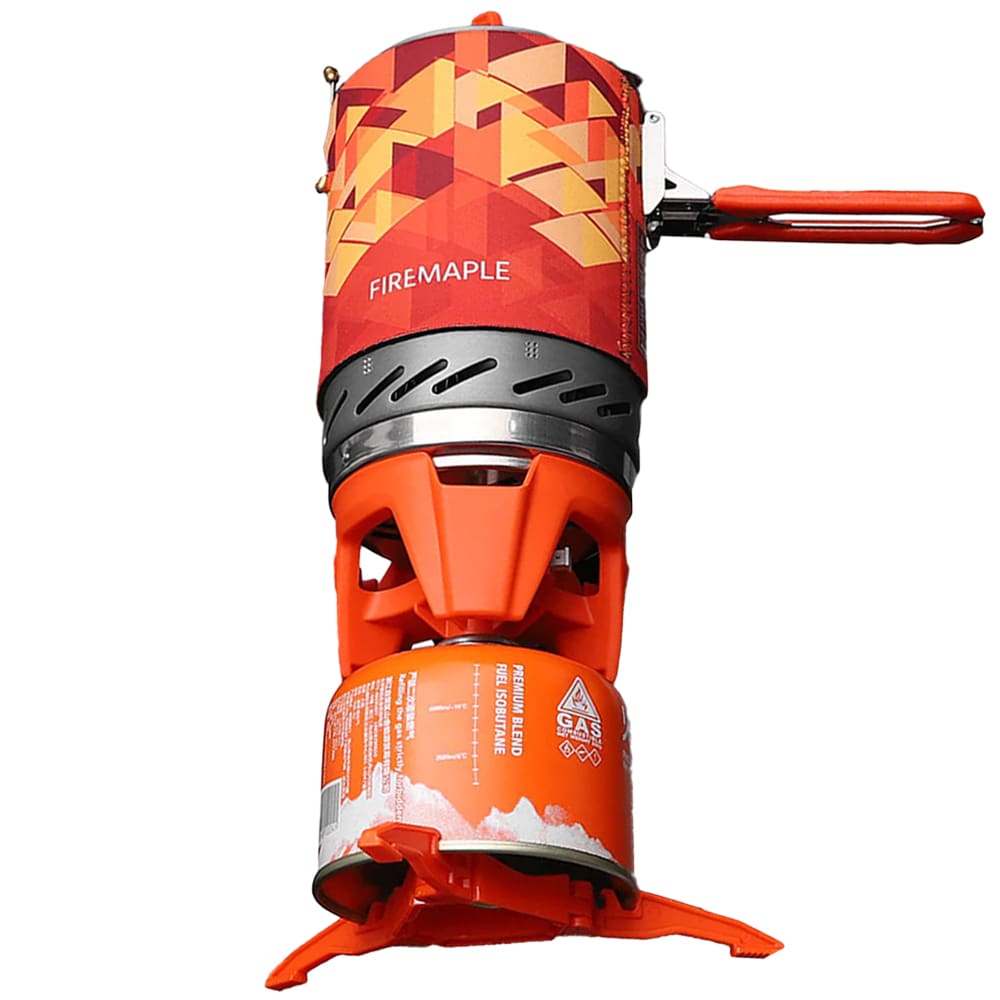 Aragaz turistic Fire Maple FMS-X2 cu oală - Orange