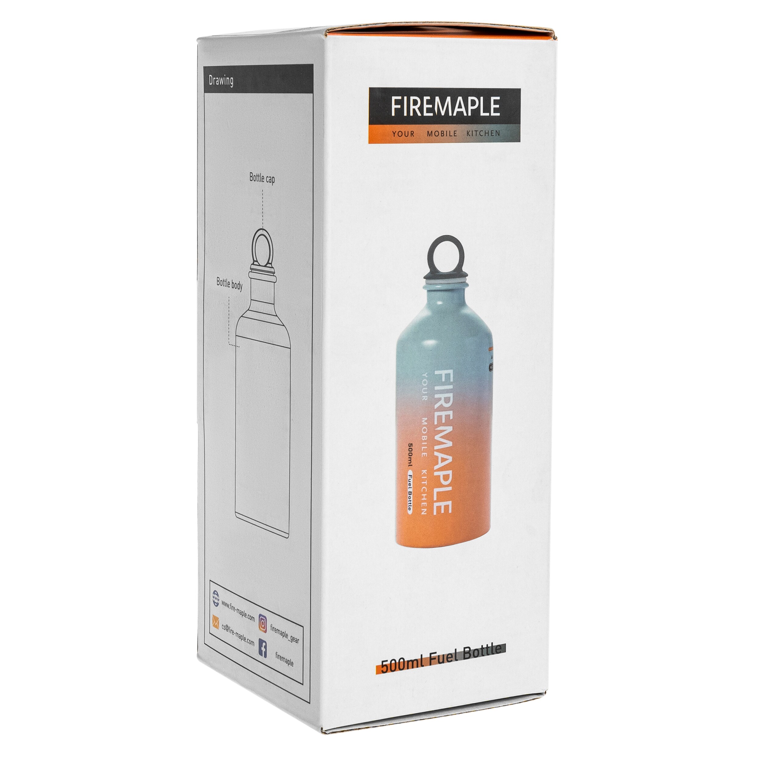 Sticlă pentru combustibil Fire Maple - 500 ml