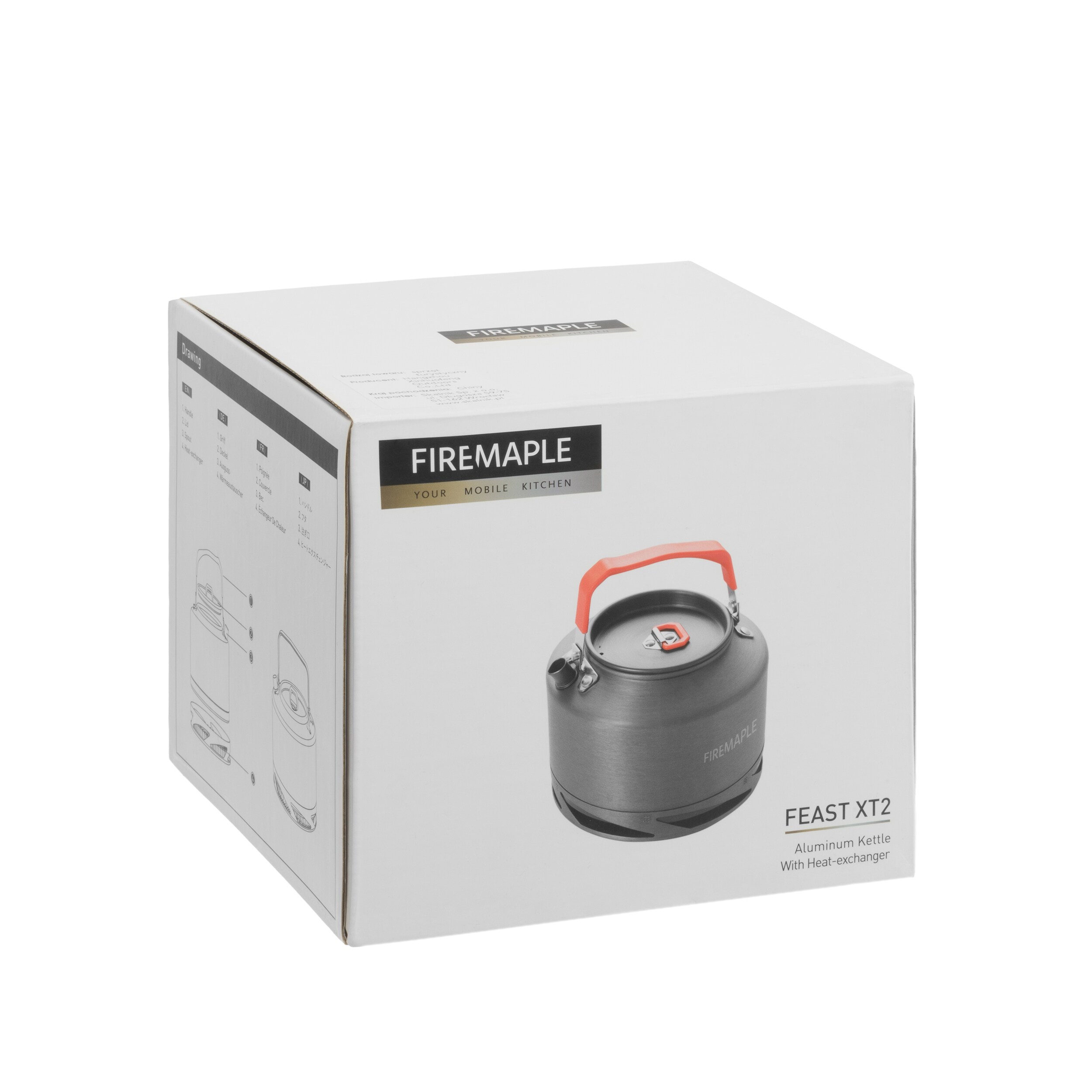 Ceainic turistic Fire Maple Feast XT2 1,3 l - Orange