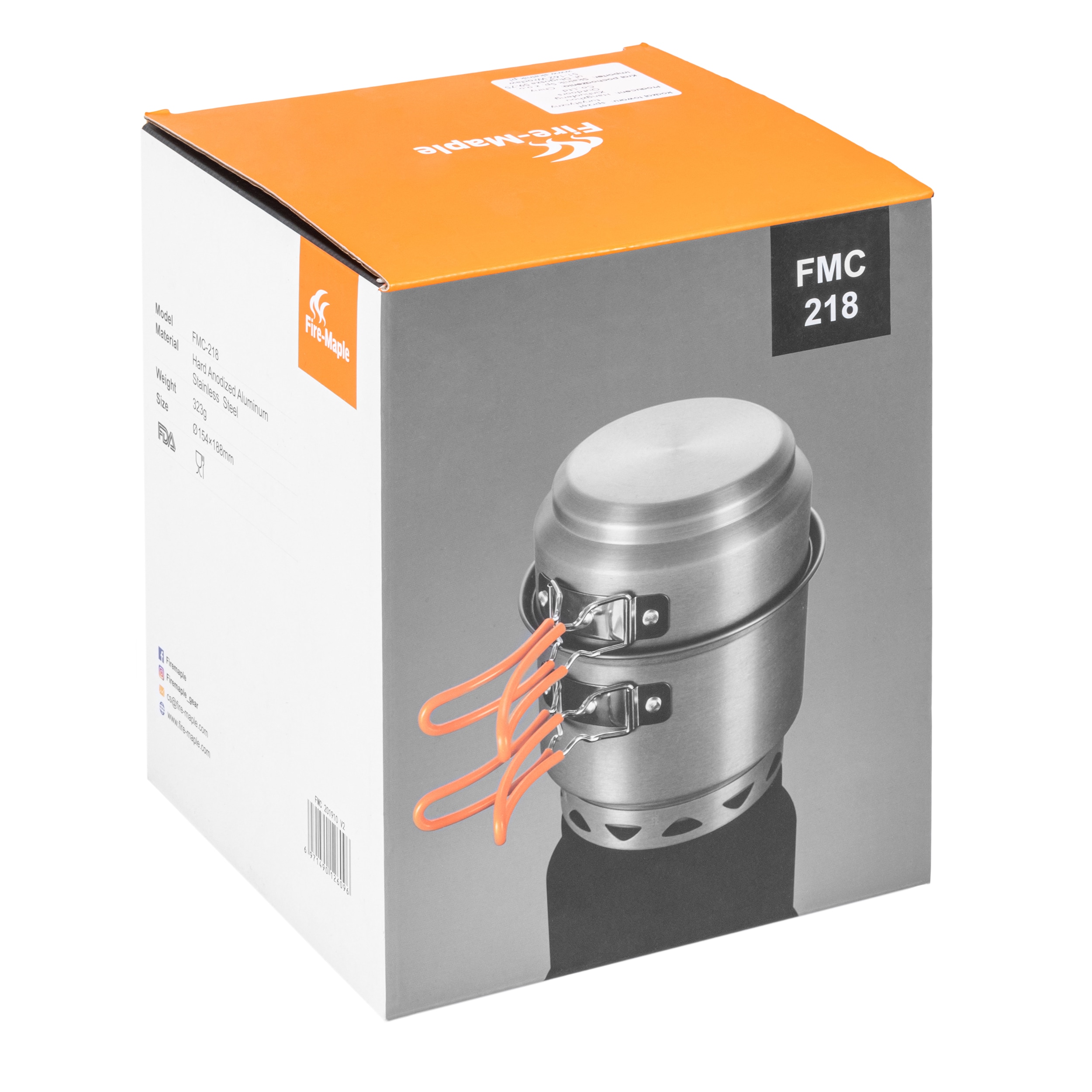 Set de vase turistice Fire Maple FMC-218 - 2 buc.