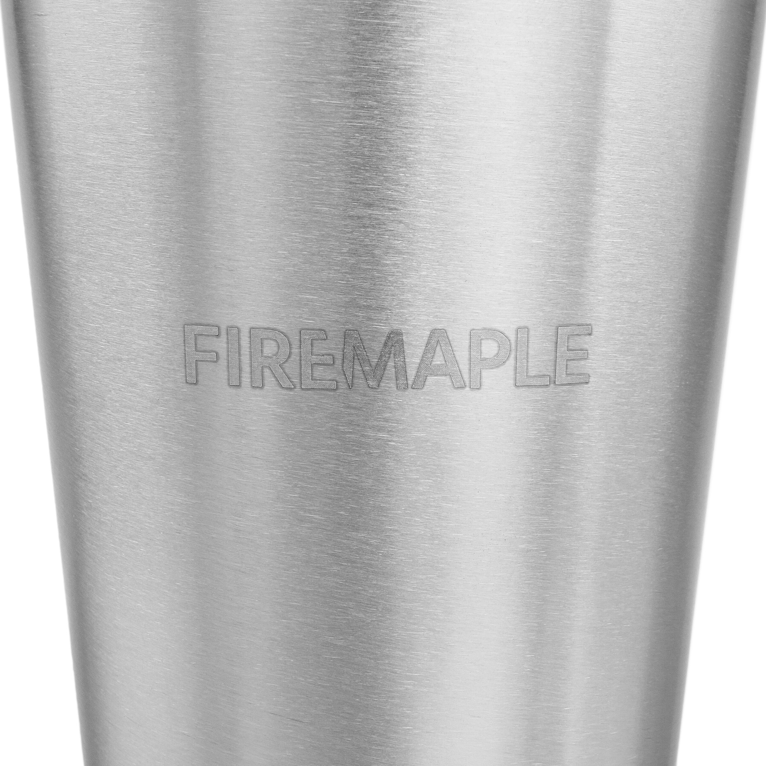 Cană Fire Maple Antarcti Stainless Steel 350 ml 2 buc. - Silver