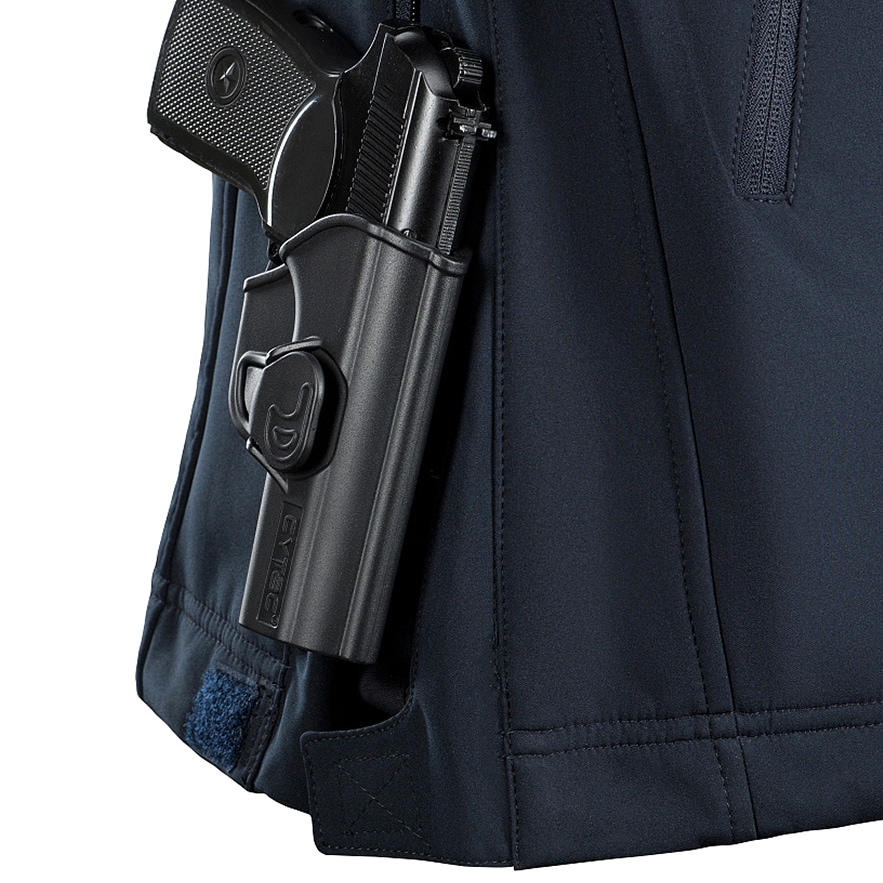 Geacă M-Tac Softshell Police - Navy Blue