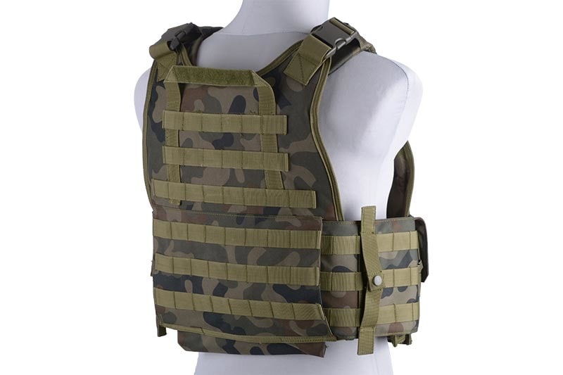 Vestă tactică GFC Plate Carrier - wz.93 Pantera PL Woodland
