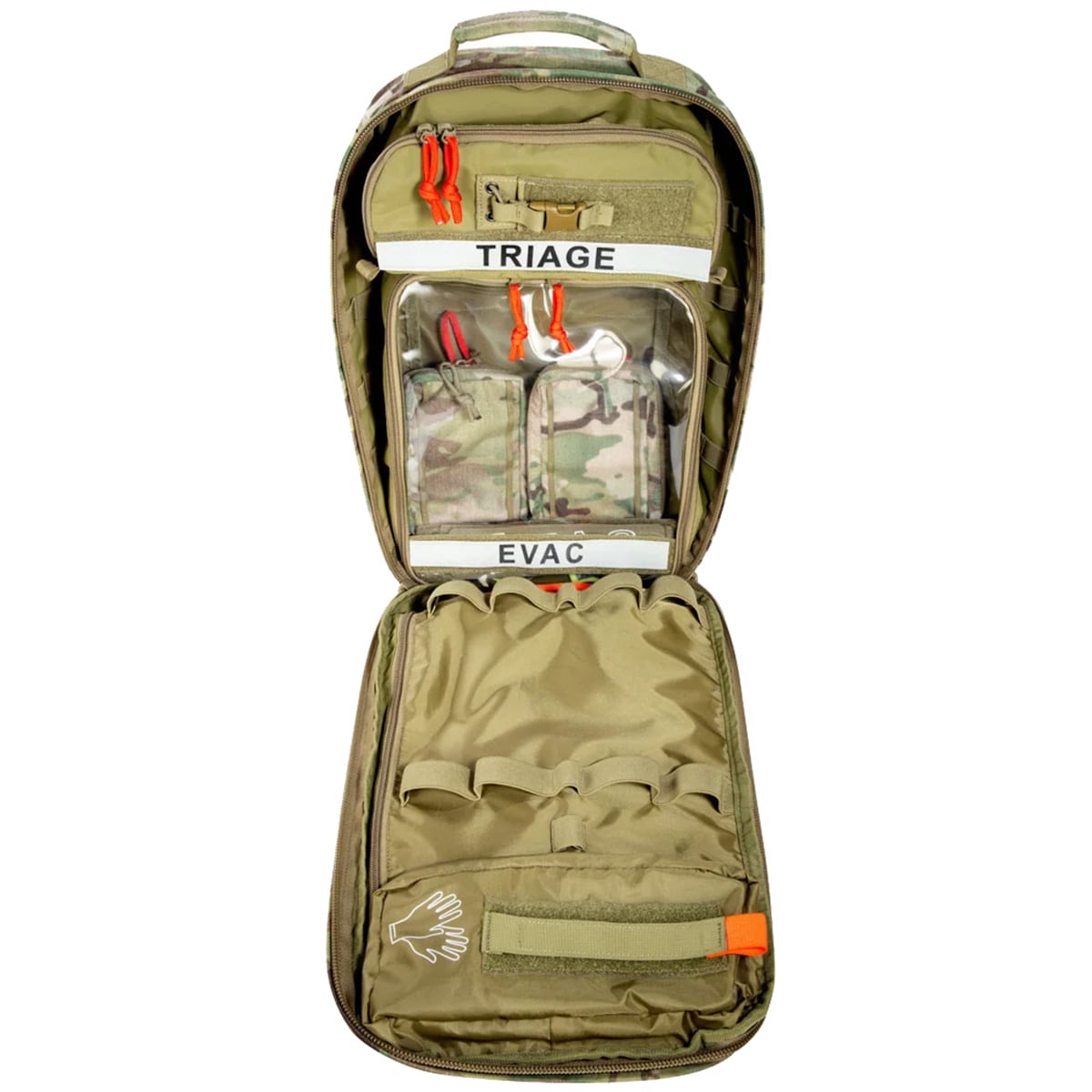 Rucsac medical Tasmanian Tiger Medic Mascal Pack 19 l - MultiCam