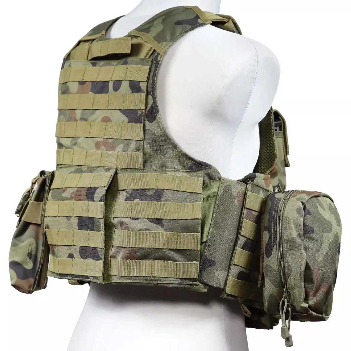 Vestă tactică GFC Tactical tip CIRAS Maritime - wz.93 Pantera PL Woodland