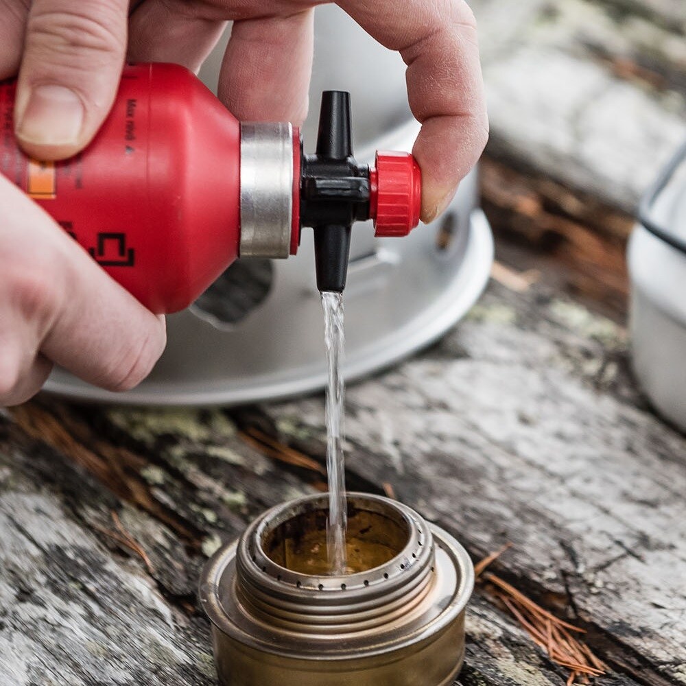 Sticlă pentru combustibil Trangia 1 l - Red