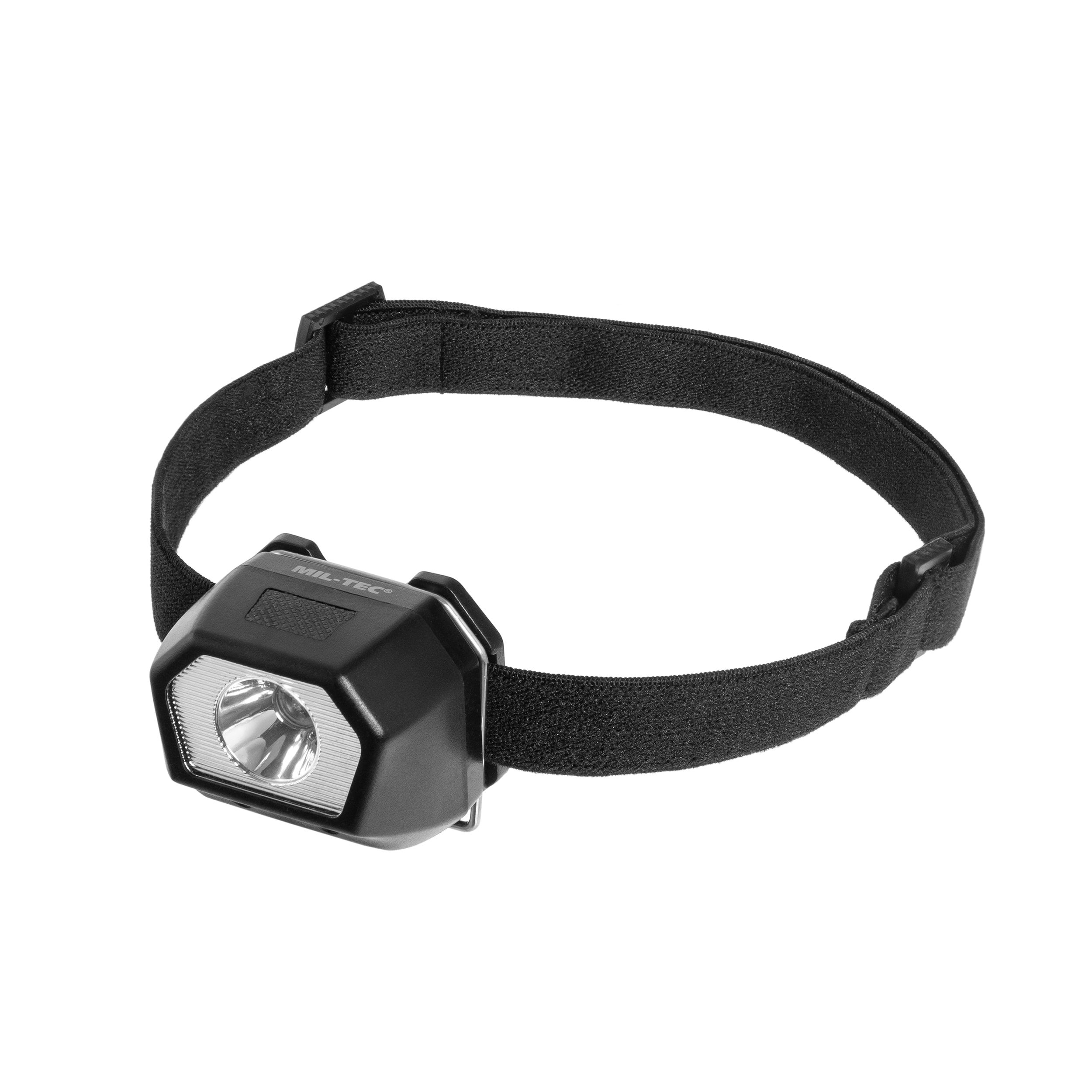 Lanternă frontală Mil-Tec Rechargeable Headlamp Black - 80 lumeni