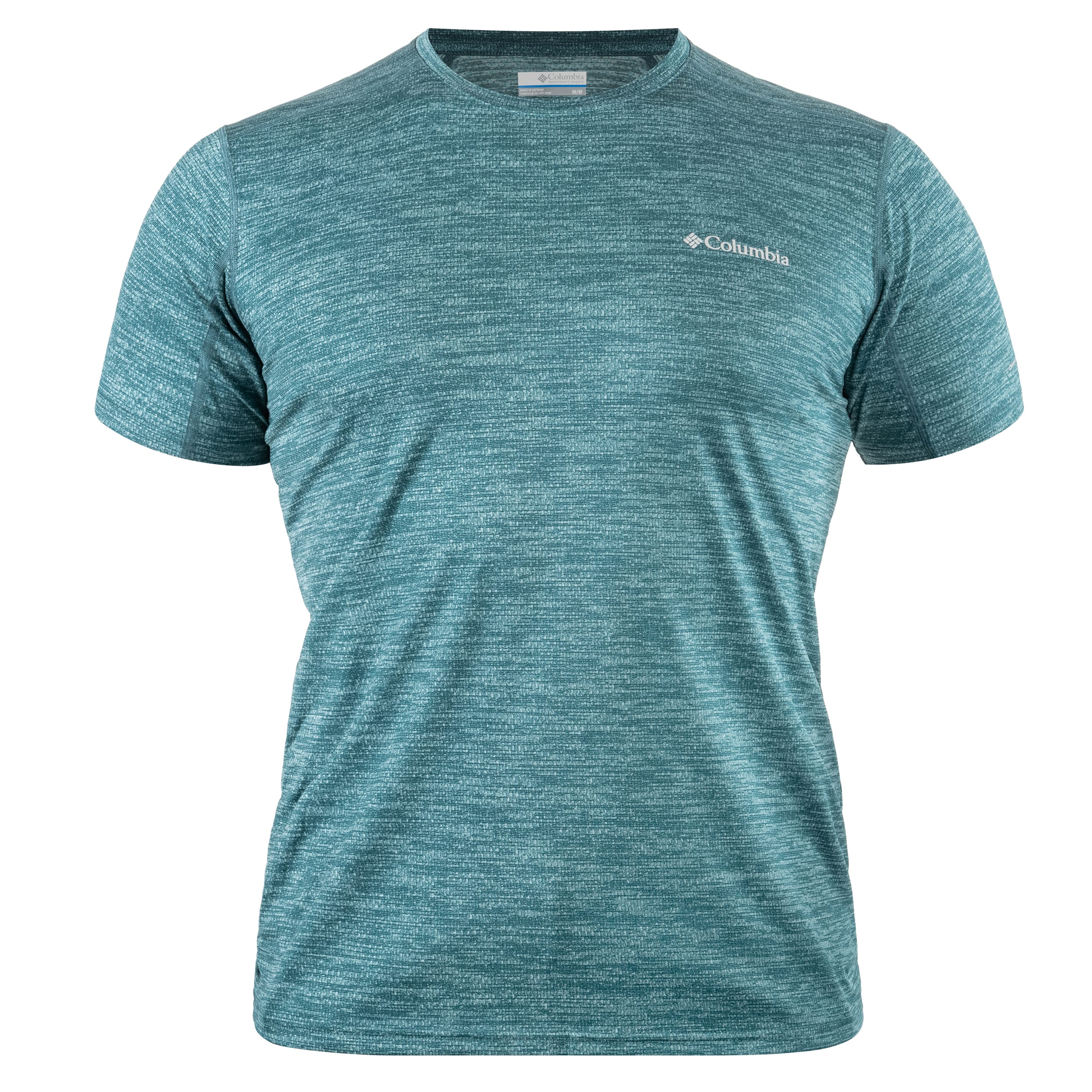 Tricou termoactiv Columbia Alpine Chill Zero Short Sleeve Crew - Cloudburst Heather
