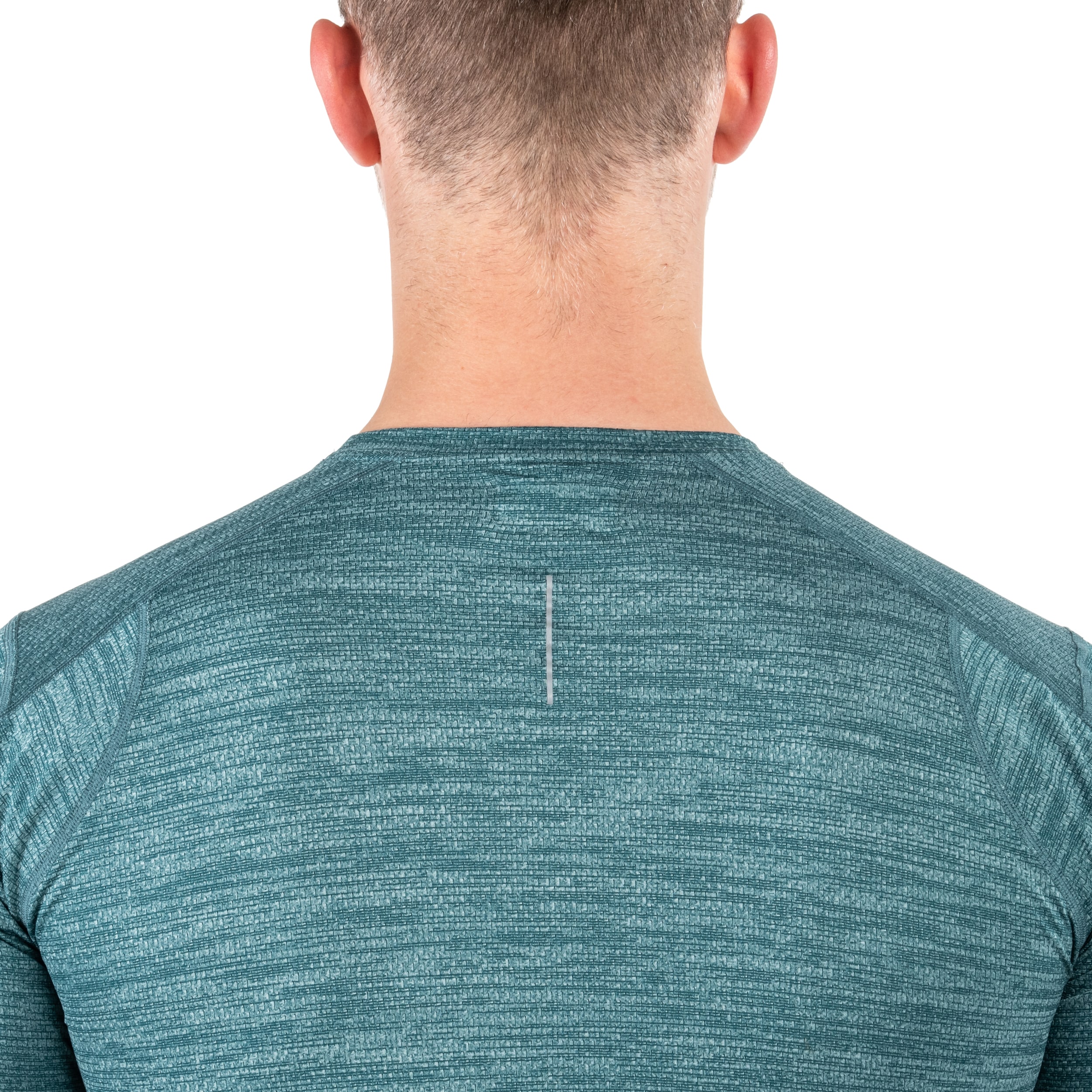 Tricou termoactiv Columbia Alpine Chill Zero Short Sleeve Crew - Cloudburst Heather