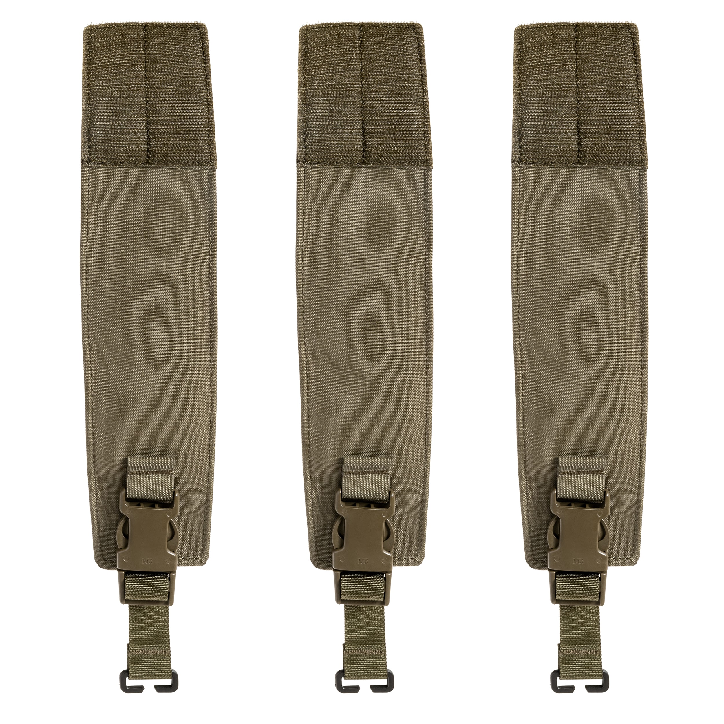 Set de trei clapete Combat Lab pentru husă triplă Front Flap Chest Rig - Ranger Green