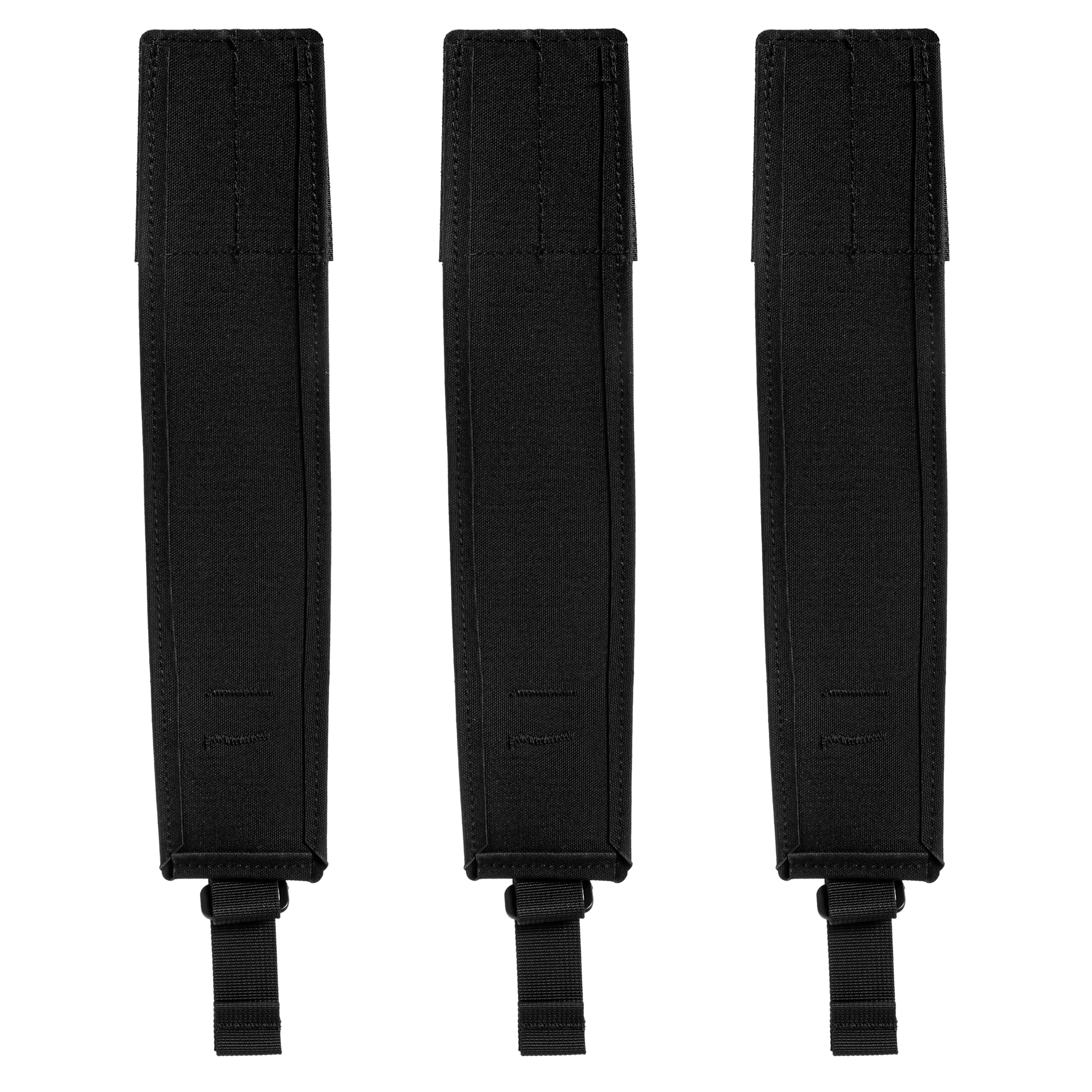 Set de trei clapete Combat Lab pentru husă triplă Front Flap Chest Rig - Black