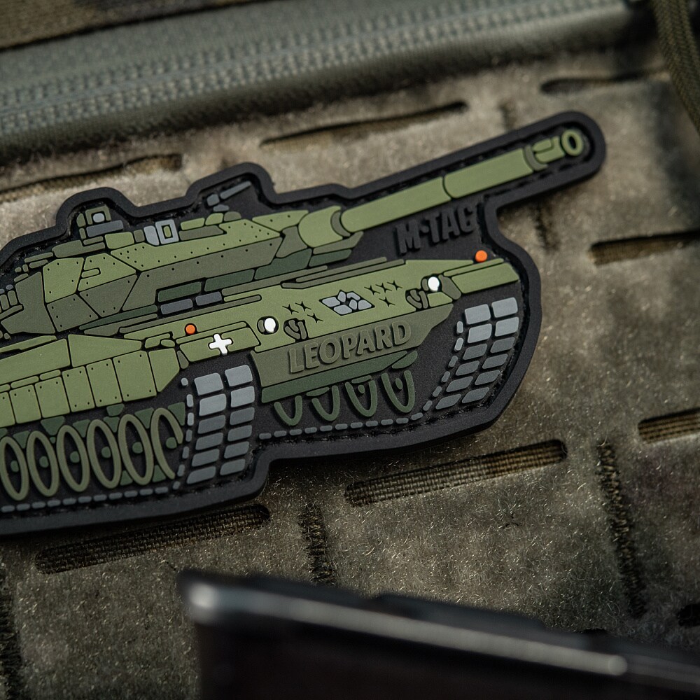 Patch - emblemă M-Tac Tanc Leopard 2 3D PVC - Olive