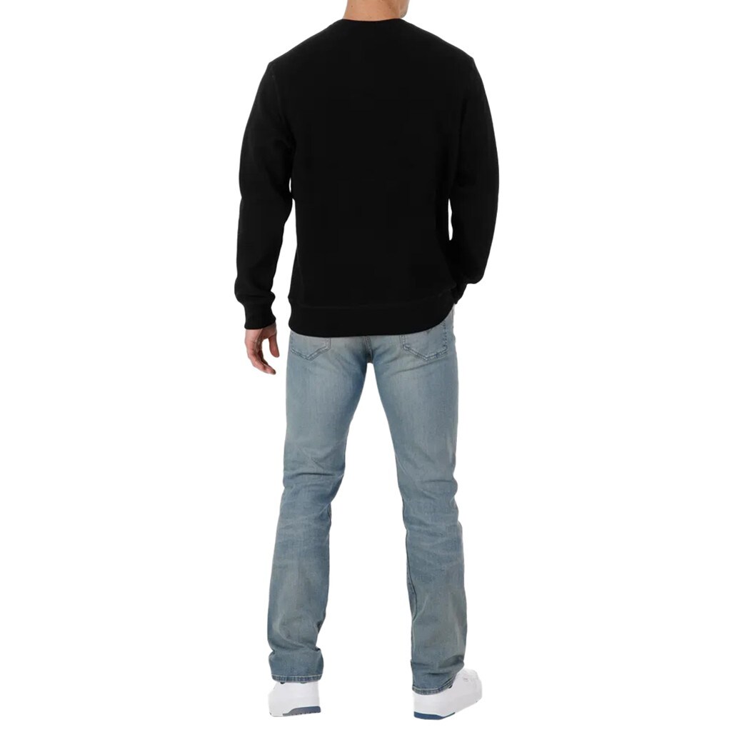 Bluză Pitbull West Coast Crewneck Pique Small Logo - Black