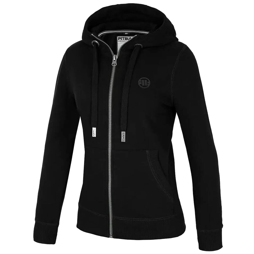 Bluză de damă Pitbull West Coast Zip Hilltop - Black