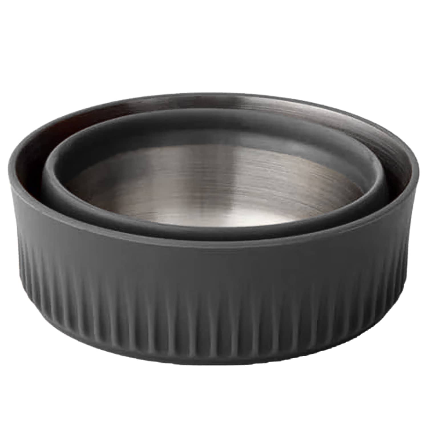 Cană pliabilă Sea To Summit Detour Stainless Steel 475 ml - Beluga Grey