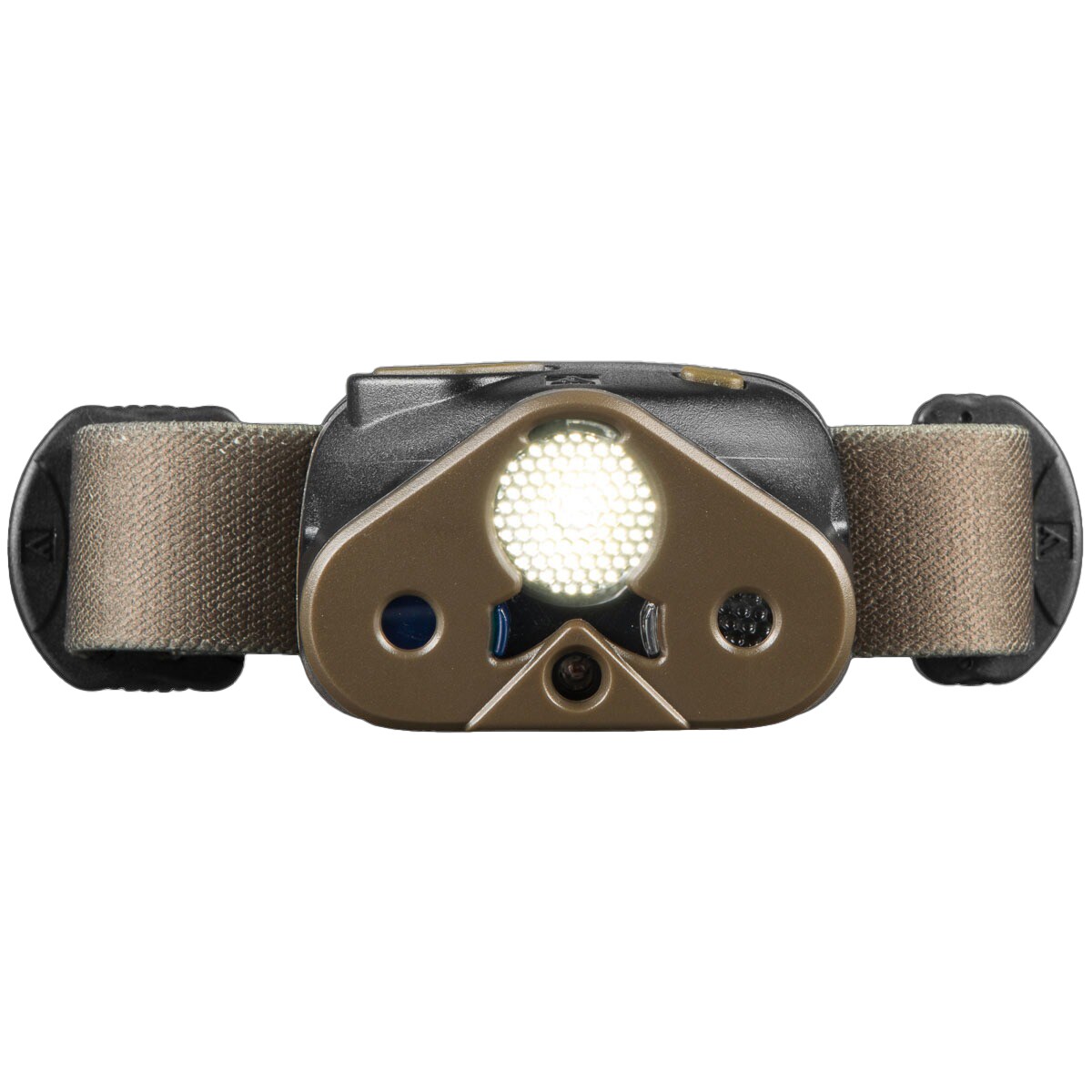 Lanternă frontală Mactronic Nomad 03 cu mâner NVG Green - 340 lm