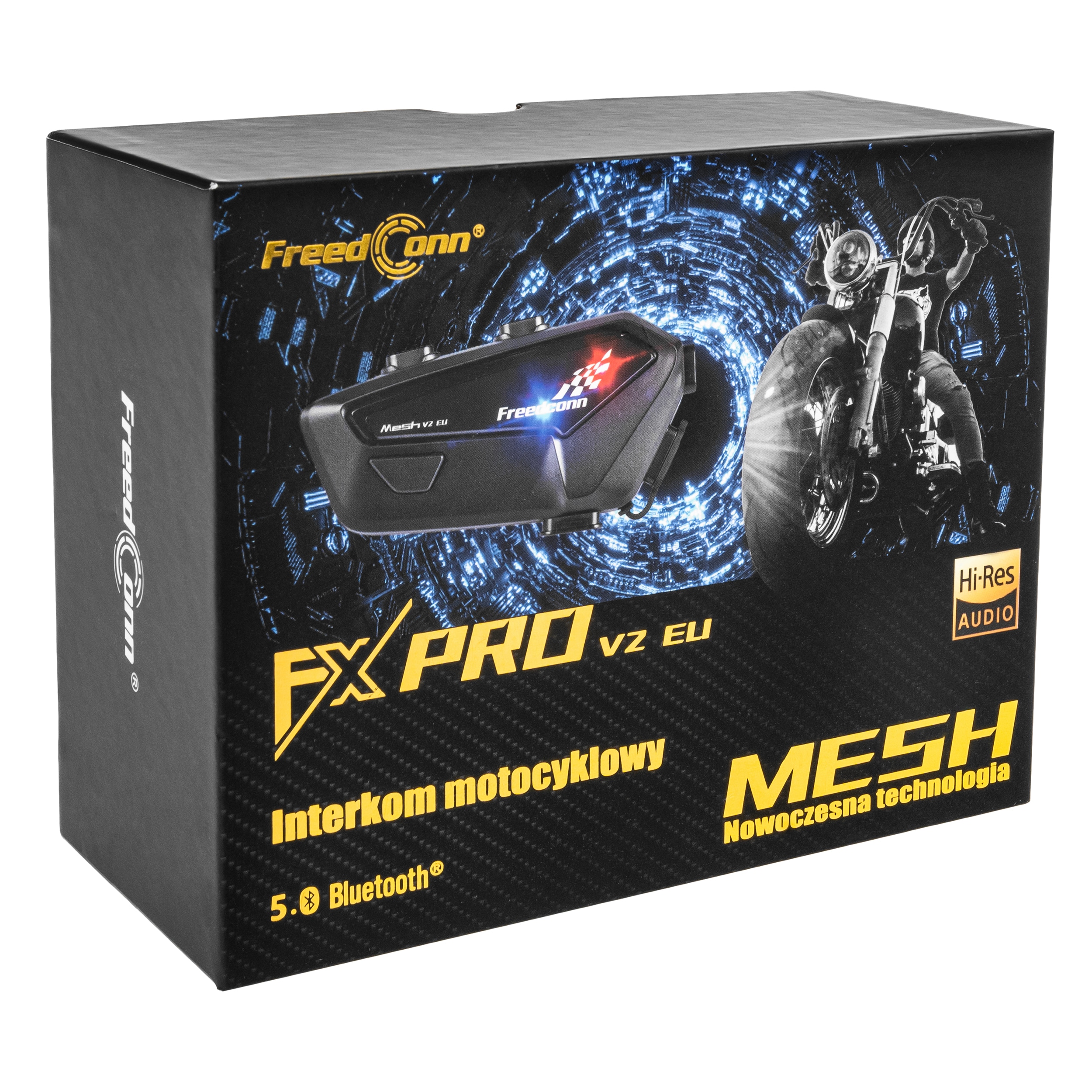 Interfon pentru motociclete FreedConn FX PRO V2 EU