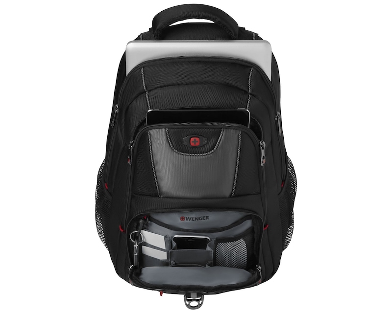 Rucsac Wenger Pillar 25 l - Black/Grey