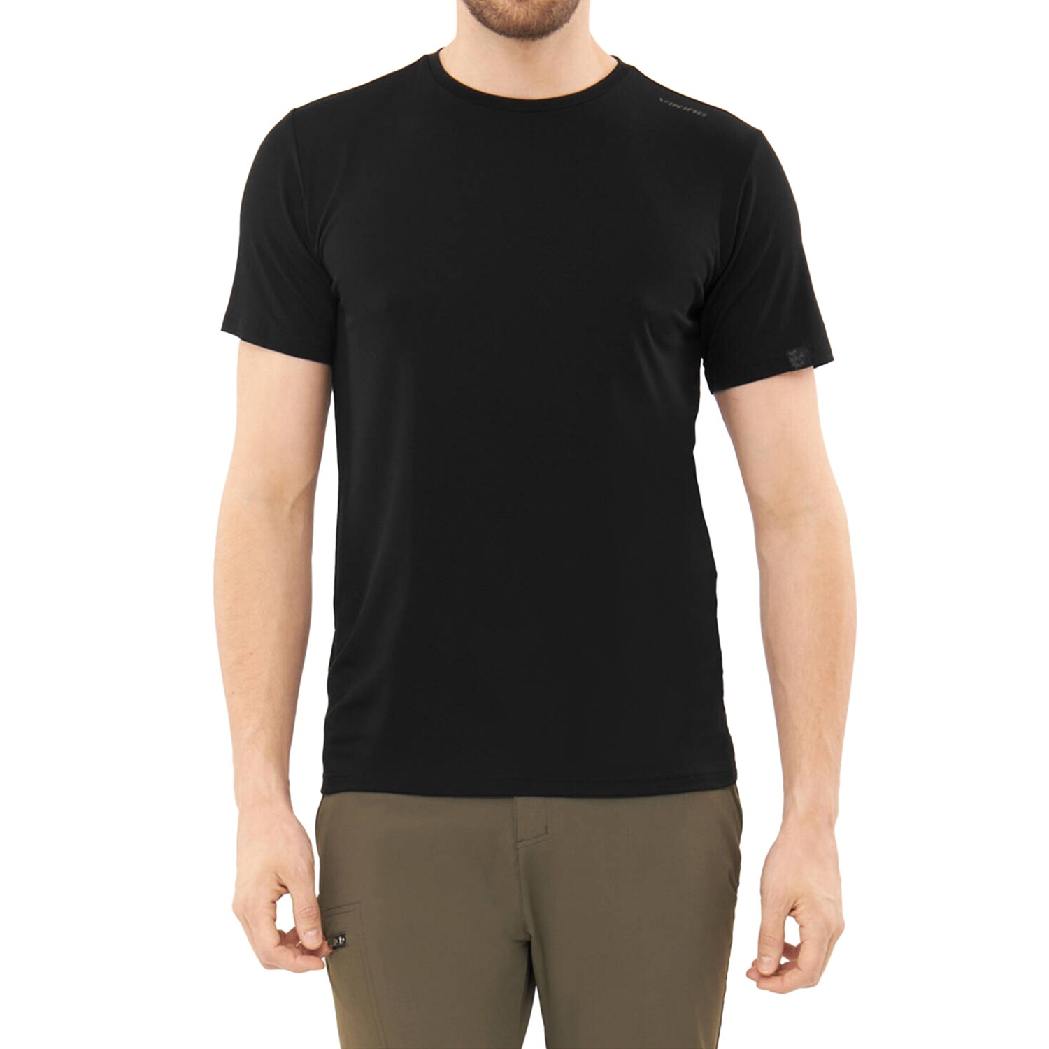 Tricou Viking Lenta Bamboo Light - Black