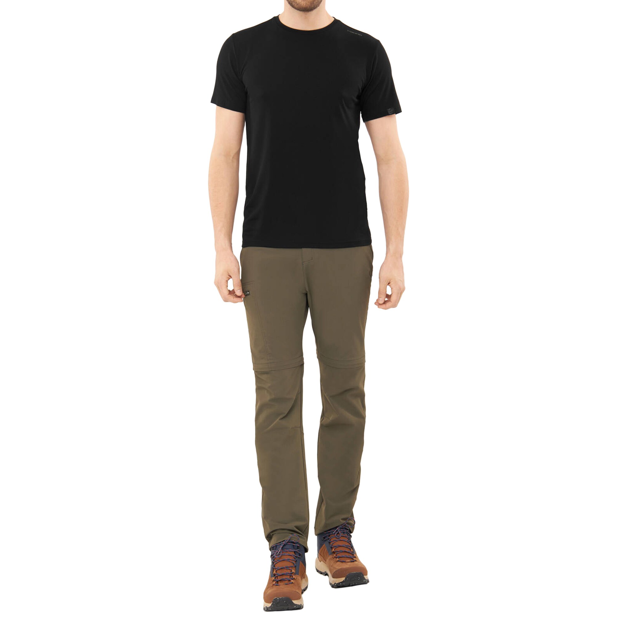 Tricou Viking Lenta Bamboo Light - Black