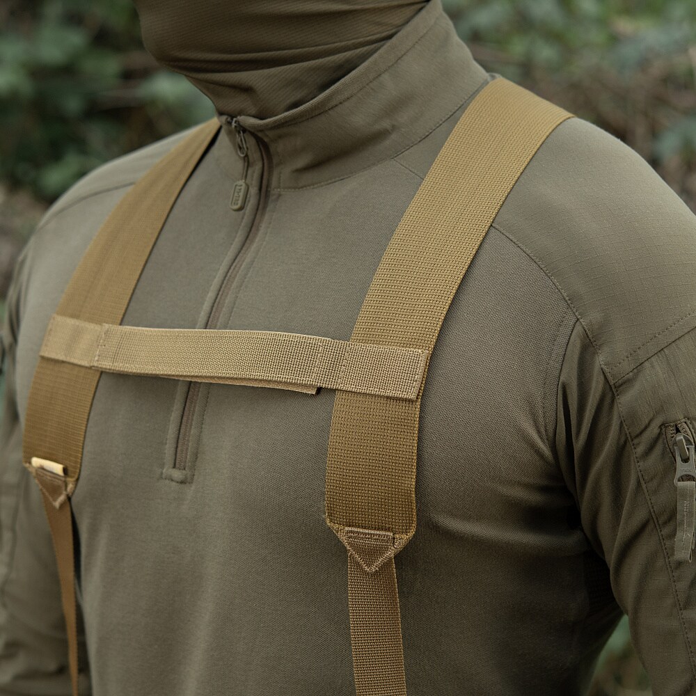 Bretele M-Tac Elite pentru centură tactică - Coyote