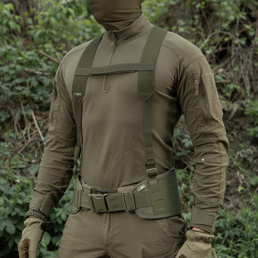 Bretele M-Tac Elite pentru centură tactică - Ranger Green