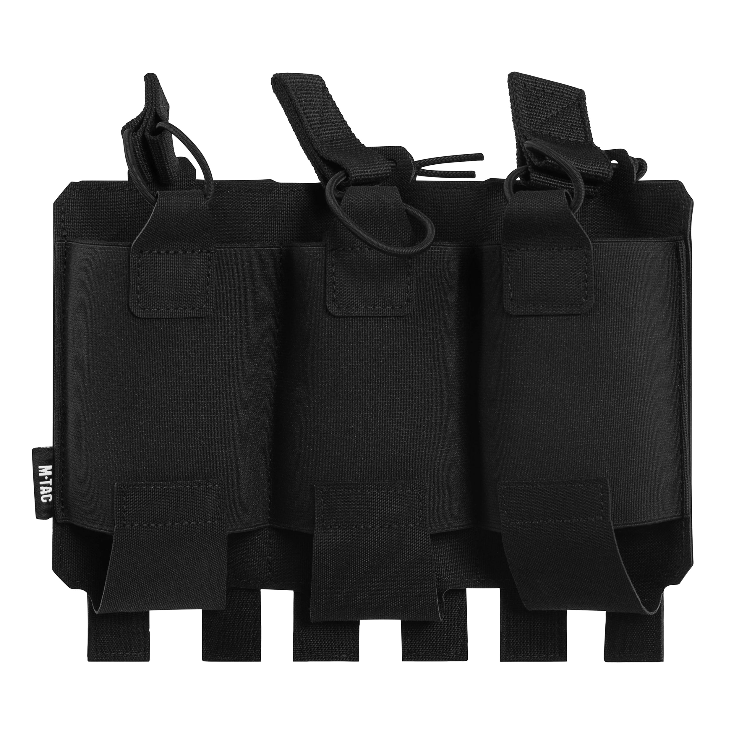 Husă elastică M-Tac Elite Laser Cut pentru 3 încărcătoare - Black