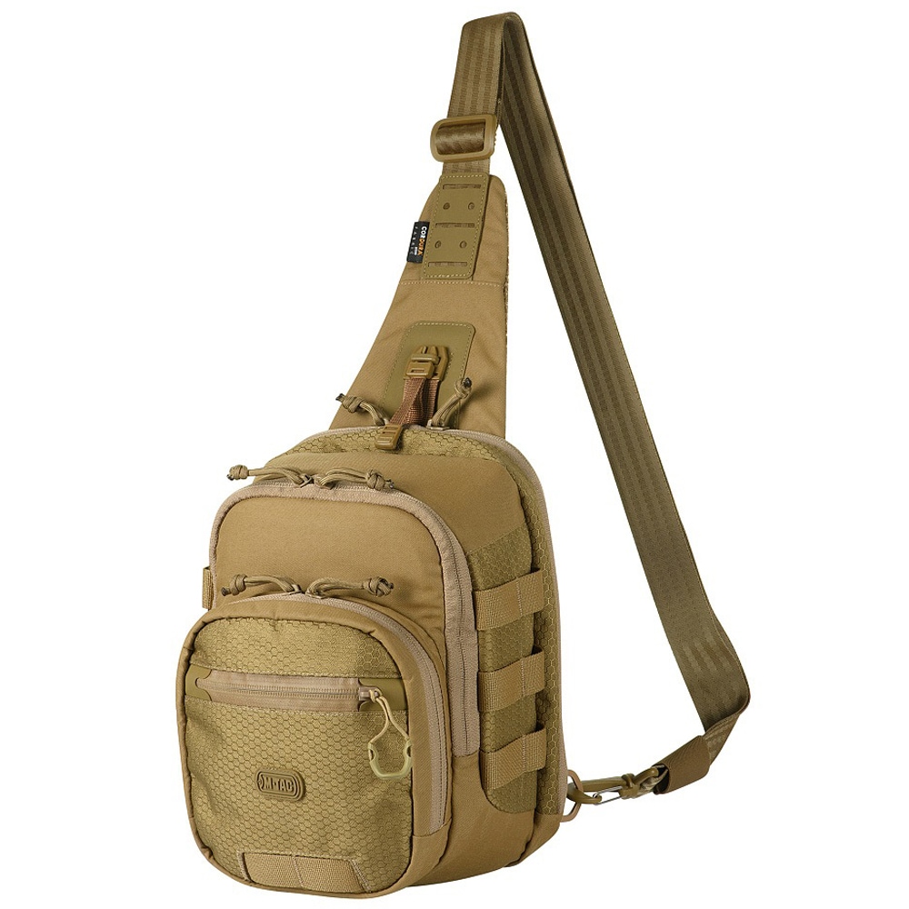 Geantă de umăr M-Tac Cross Bag Elite Hex 5 l - Coyote