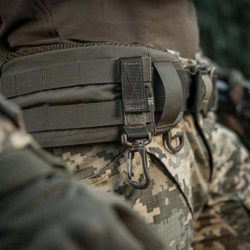 Suport de curea M-Tac cu carabinieră M-Tac - Ranger Green