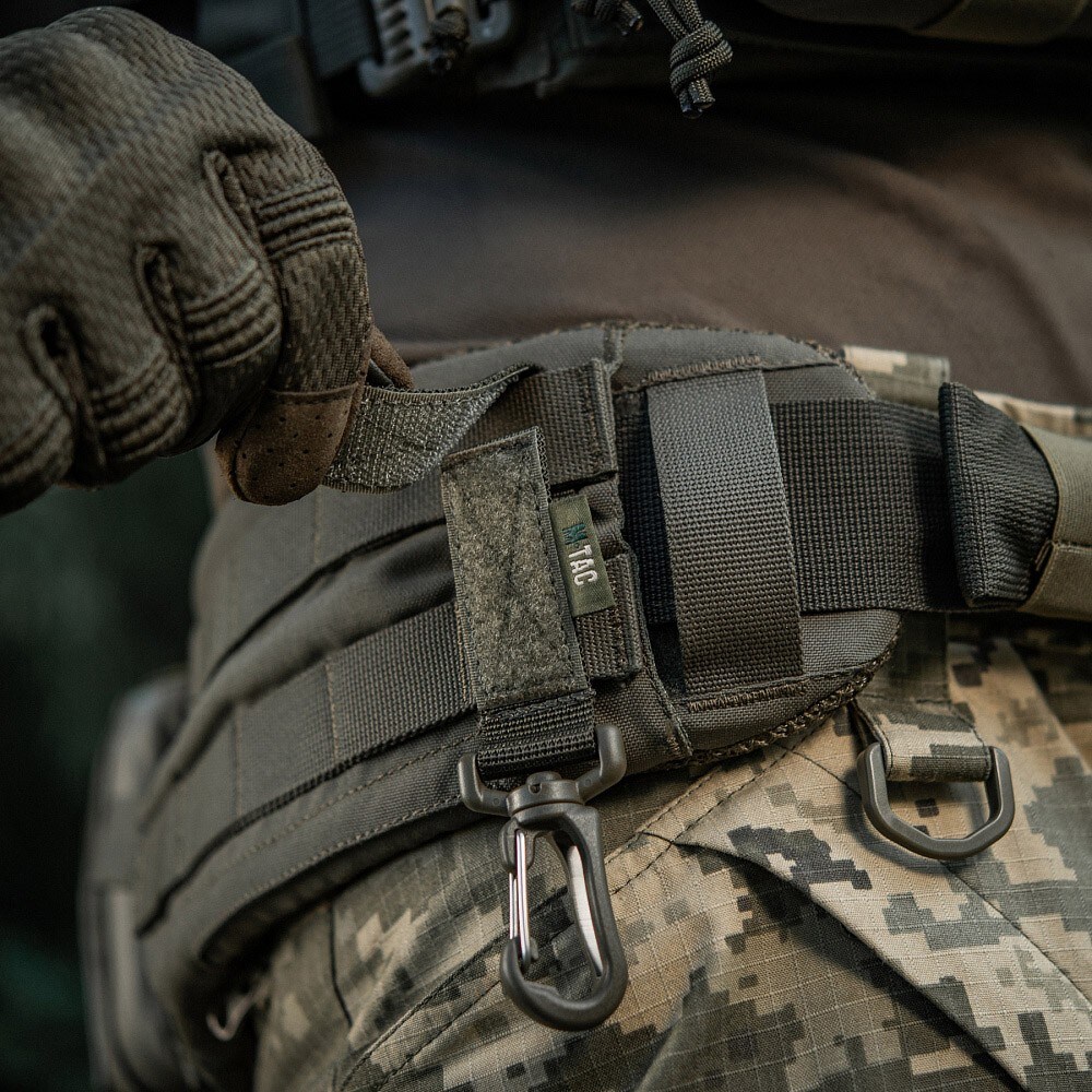 Suport de curea M-Tac cu carabinieră M-Tac - Ranger Green