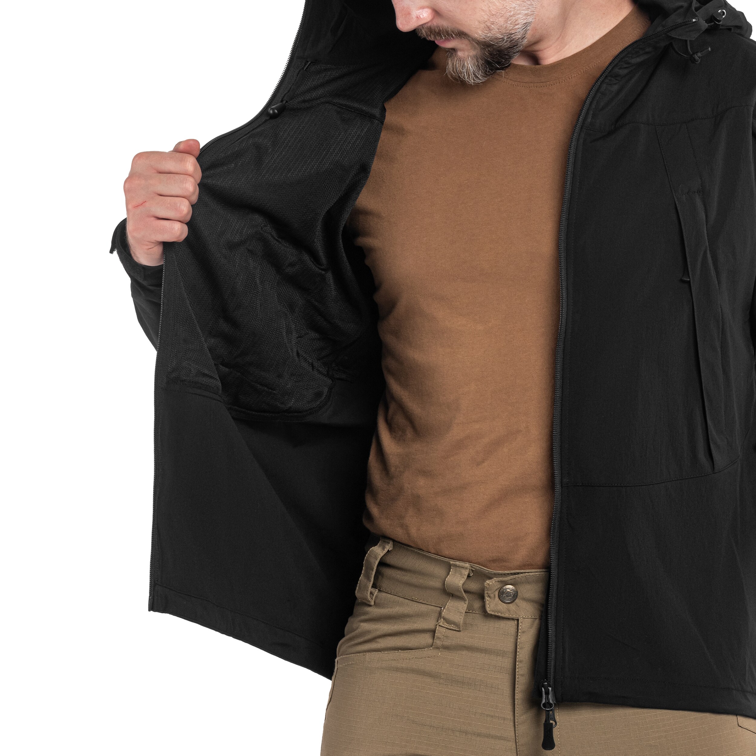 Geacă Helikon Trooper StormStretch Softshell MK2 - Black
