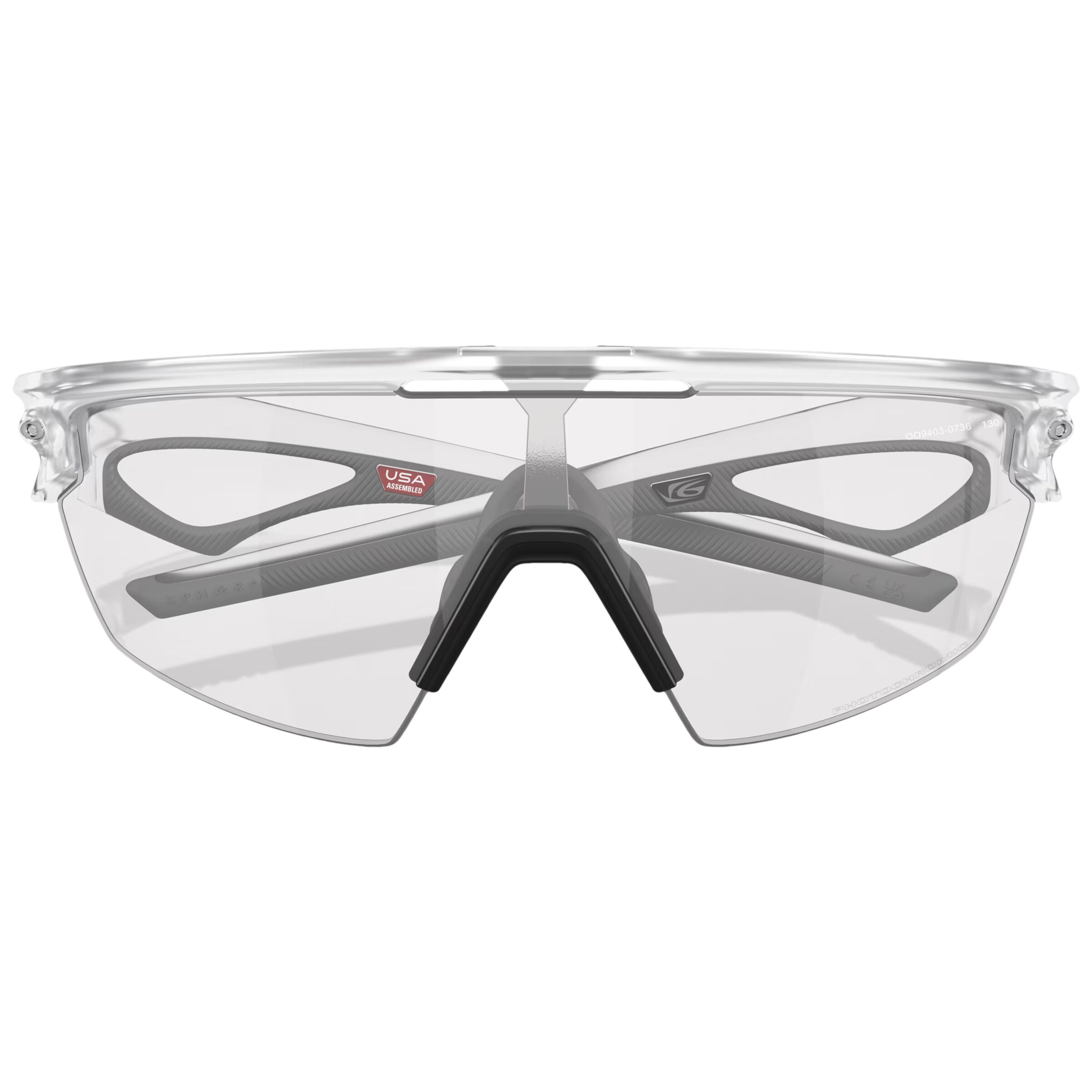 Ochelari de soare Oakley Sphaera - Matte Clear/Iridium Photochromic