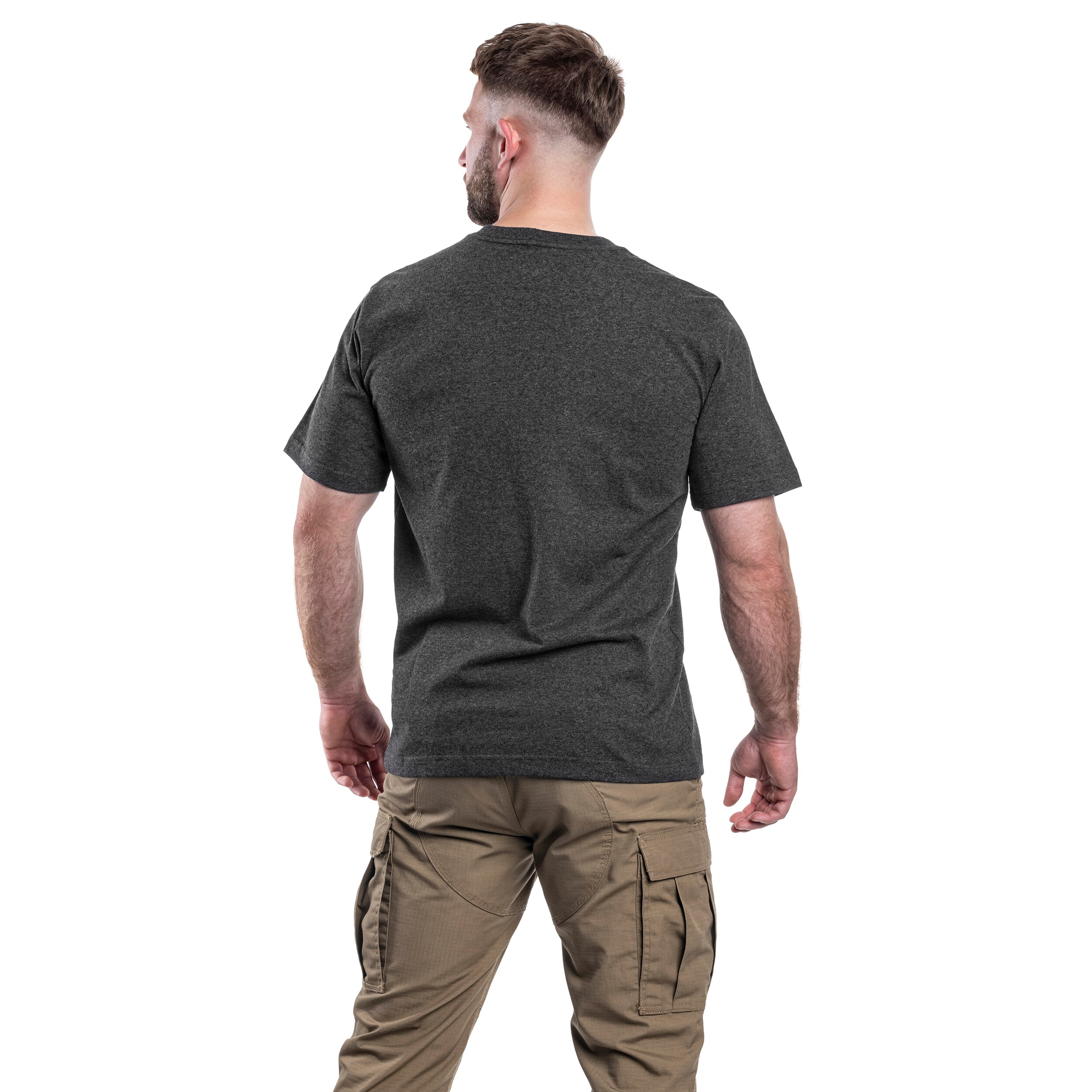 Tricou Carhartt K87 Pocket - Carbon Heather