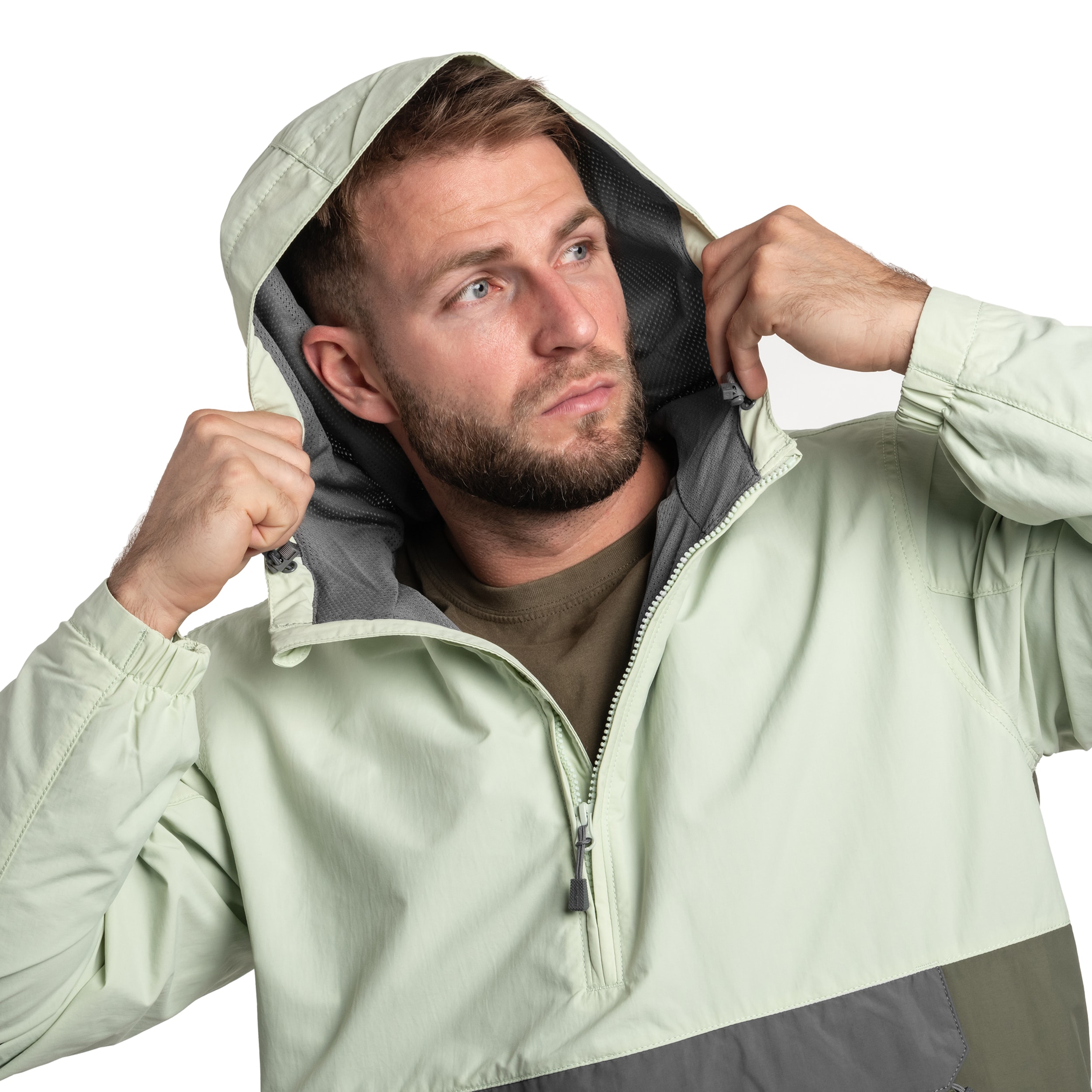 Geacă Carhartt Anorak Rain Defender Lightweight Packable - Tender Green/Dusty Olive