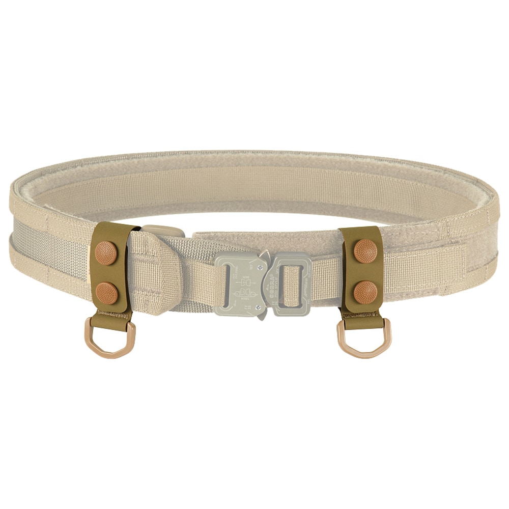 Buclă tactică pentru curea M-Tac cu D-ring 2 buc. - Coyote