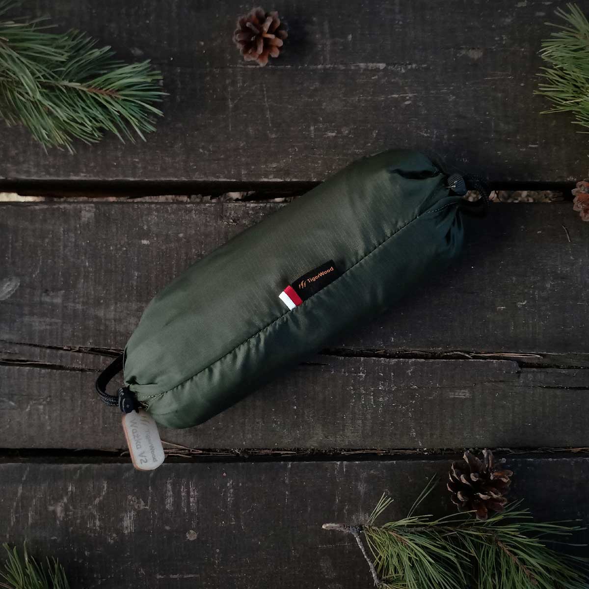 Hamac ultraușor TigerWood Libelula V2 - Green